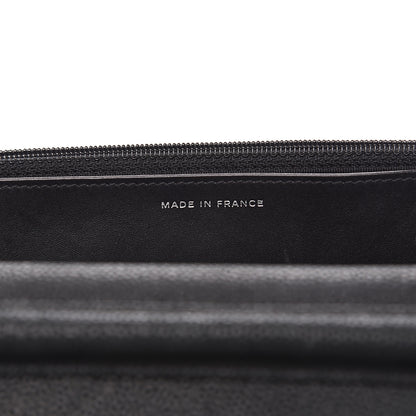 Chanel Iridescent Caviar Quilted Wallet On Chain WOC Black 6 of 10