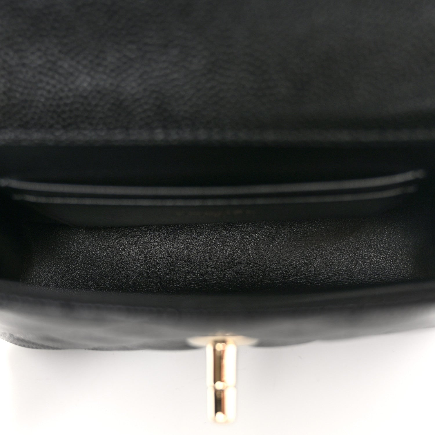 Chanel Caviar Quilted Coco Handle Clutch With Chain Black 5 of 11