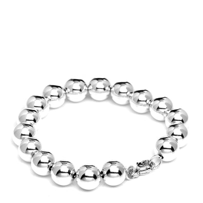 Tiffany Sterling Silver 10mm HardWear Ball Bracelet 3 of 6