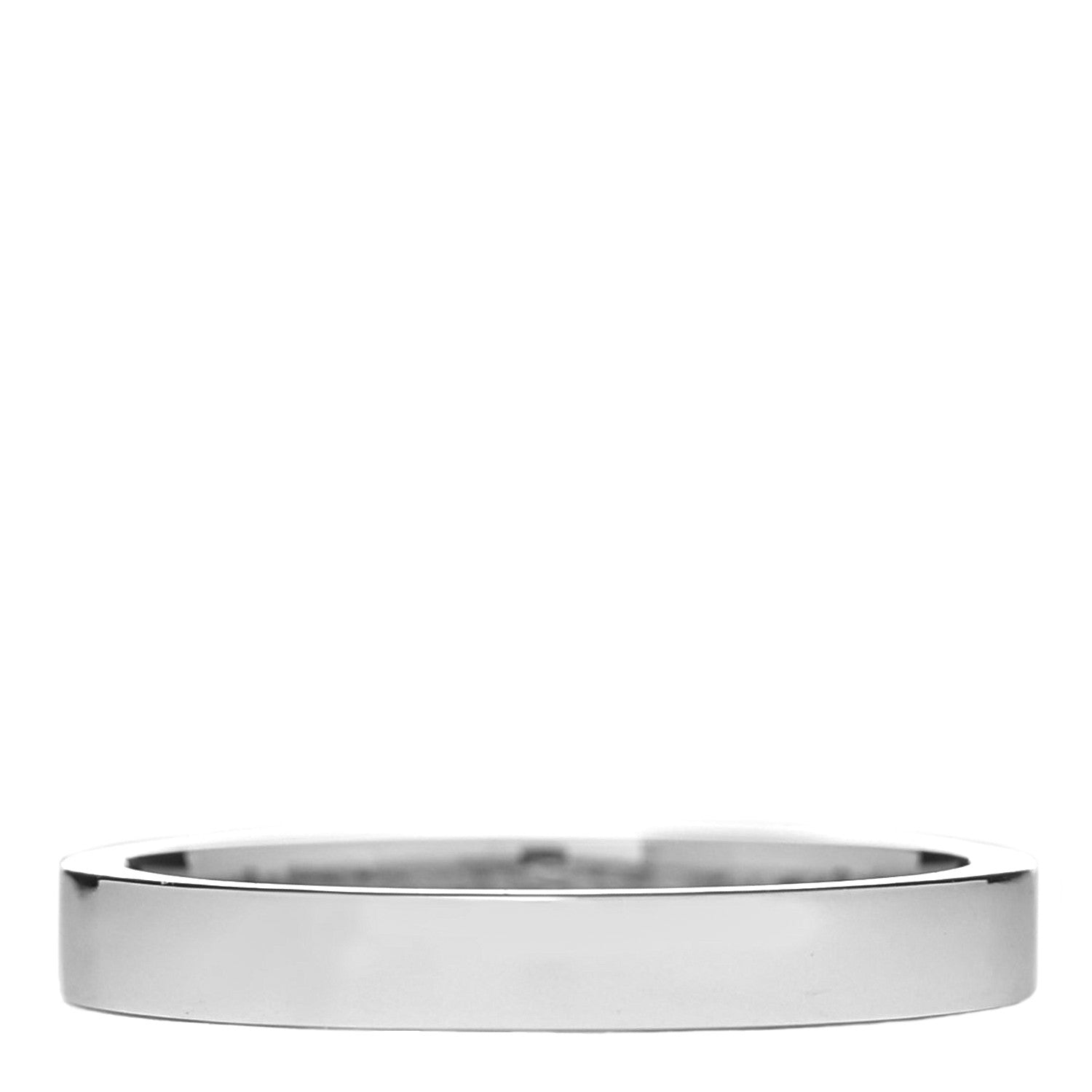 Cartier Platinum 3mm C De Cartier Wedding Band Ring 58 8.5 2 of 5