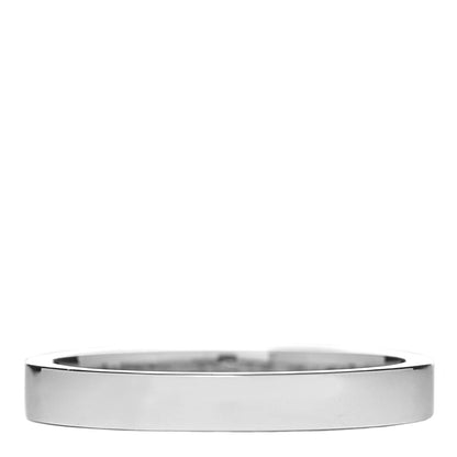 Cartier Platinum 3mm C De Cartier Wedding Band Ring 58 8.5 2 of 5