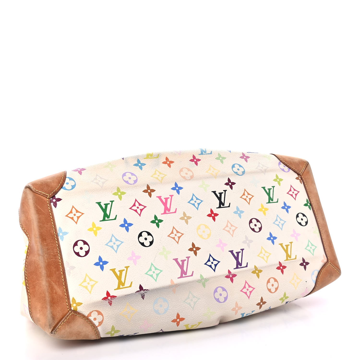 Louis Vuitton Monogram Multicolor Ursula White 3 of 5