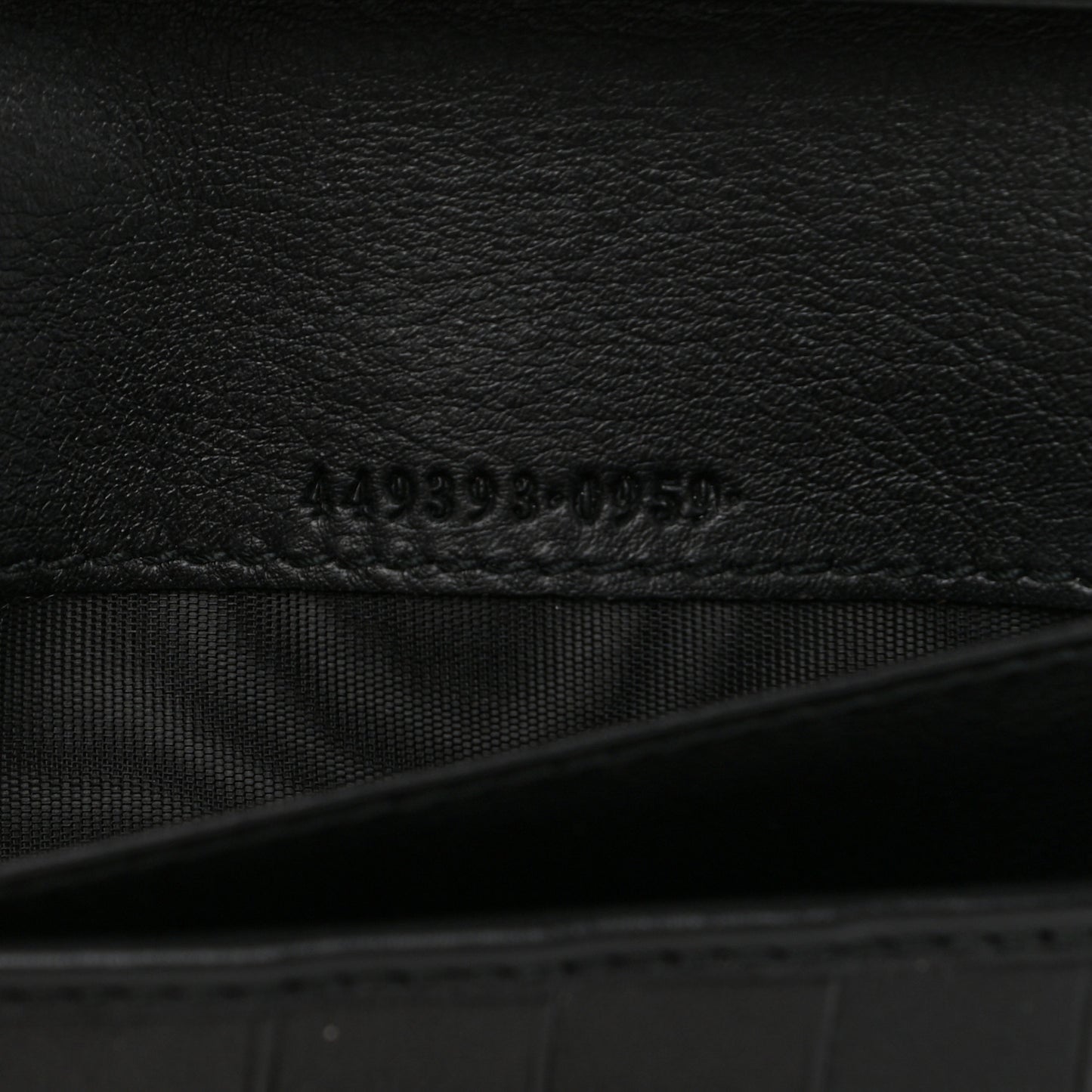 Microguccissima Continental Flap Wallet Black