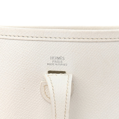 Hermes Epsom Evelyne TPM White 6 of 14