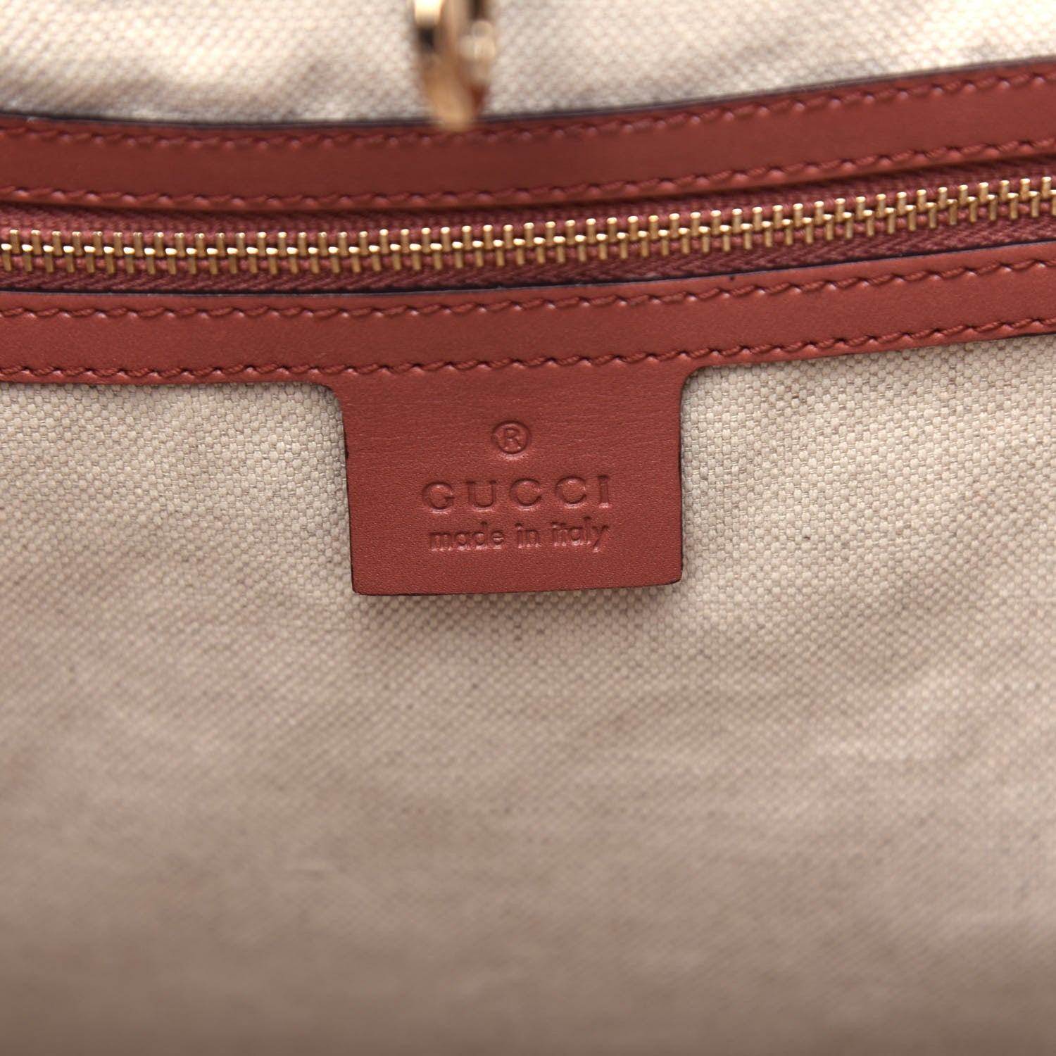 Gucci Microguccissima Medium Craft Tote Coral 7 of 11