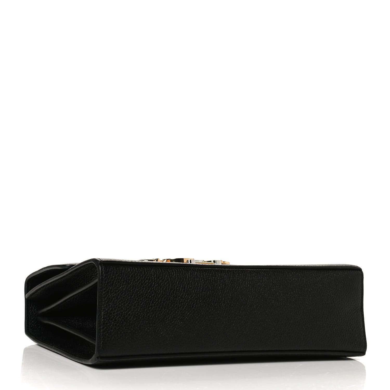 Gucci Grainy Calfskin Small Zumi Shoulder Bag Black 4 of 13