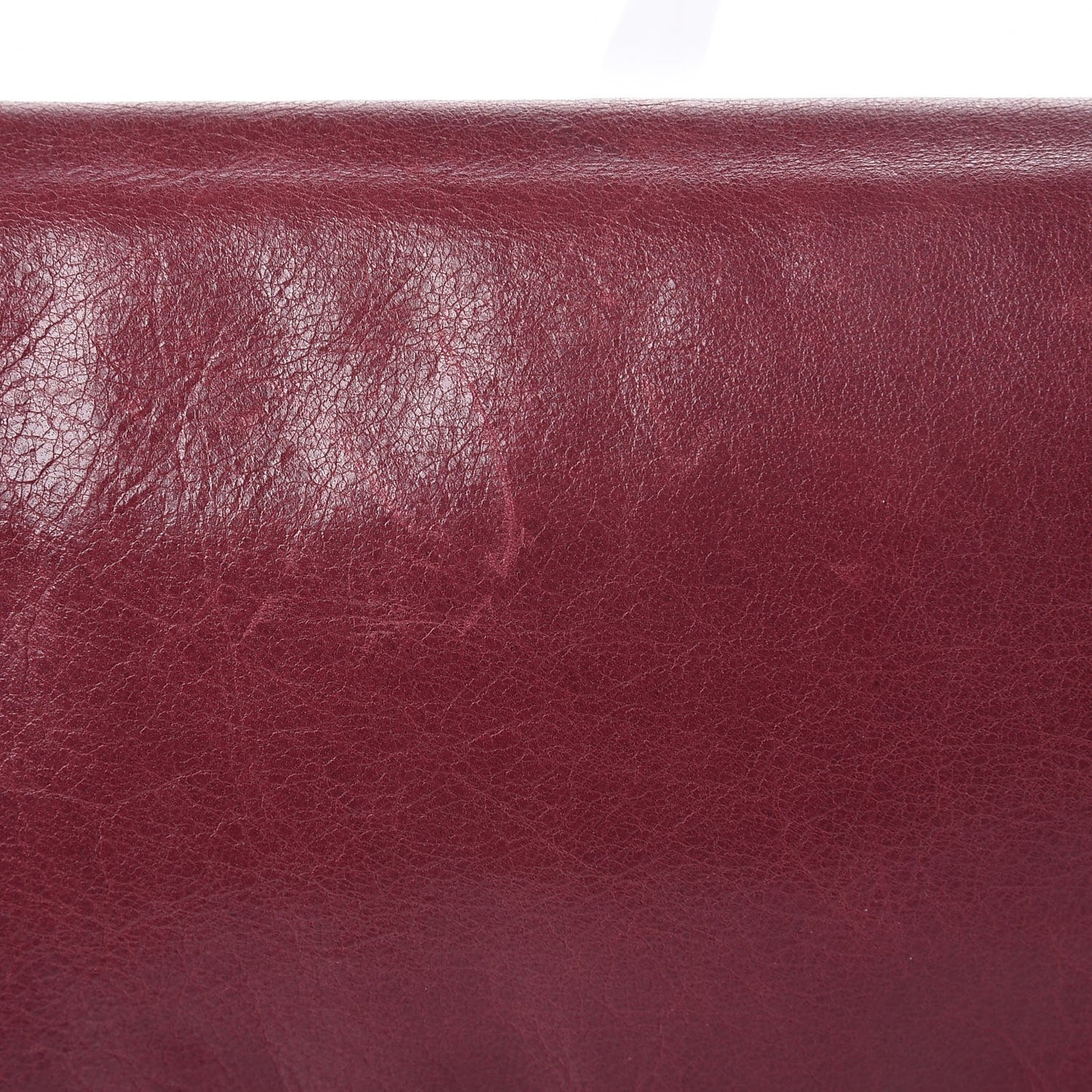 Agneau Classic Hardware Envelope Clutch Cassis