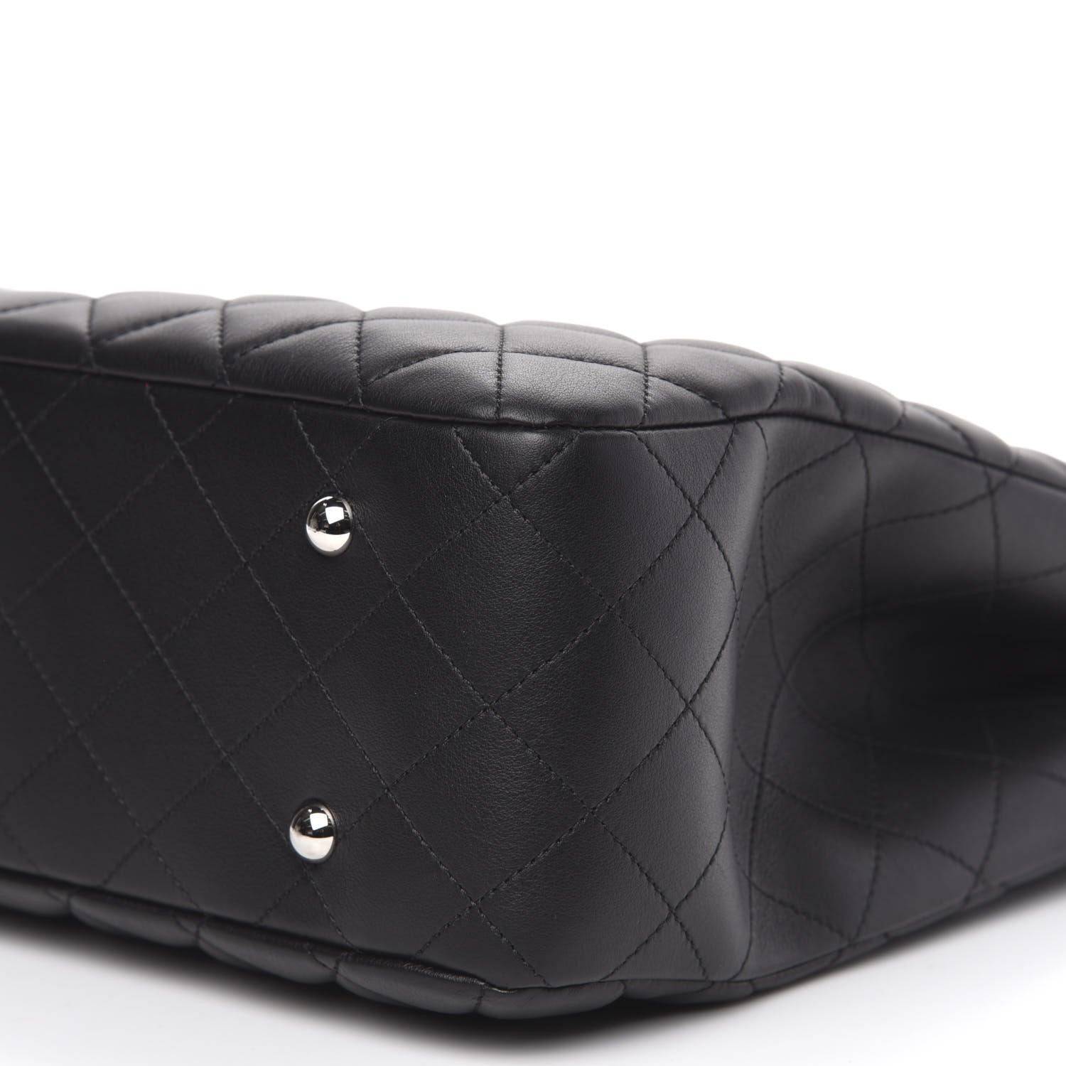 Chanel Calfskin Quilted Large Classic Shopping Tote Black 9 of 10