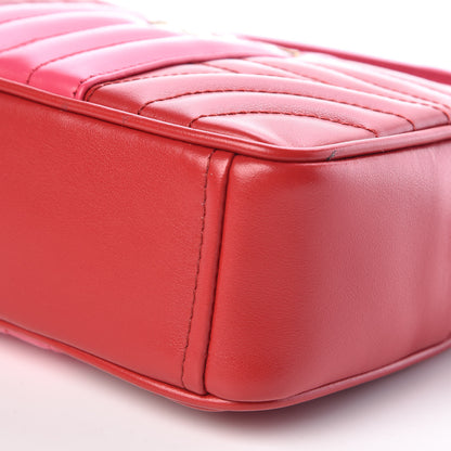 Prada Soft Calfskin Diagramme Crossbody Bag Rosso 8 of 8