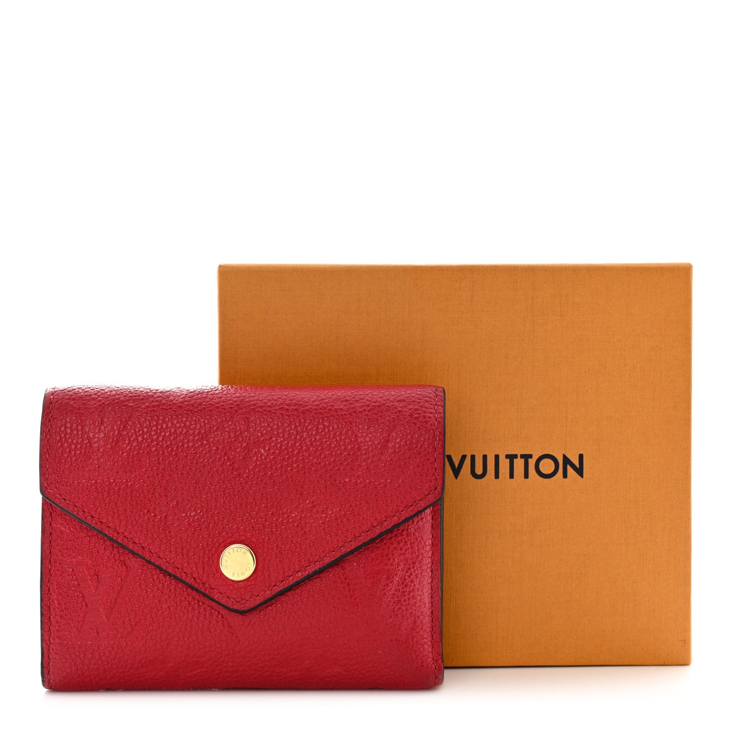 Louis Vuitton Empreinte Victorine Wallet Scarlet 14 of 14