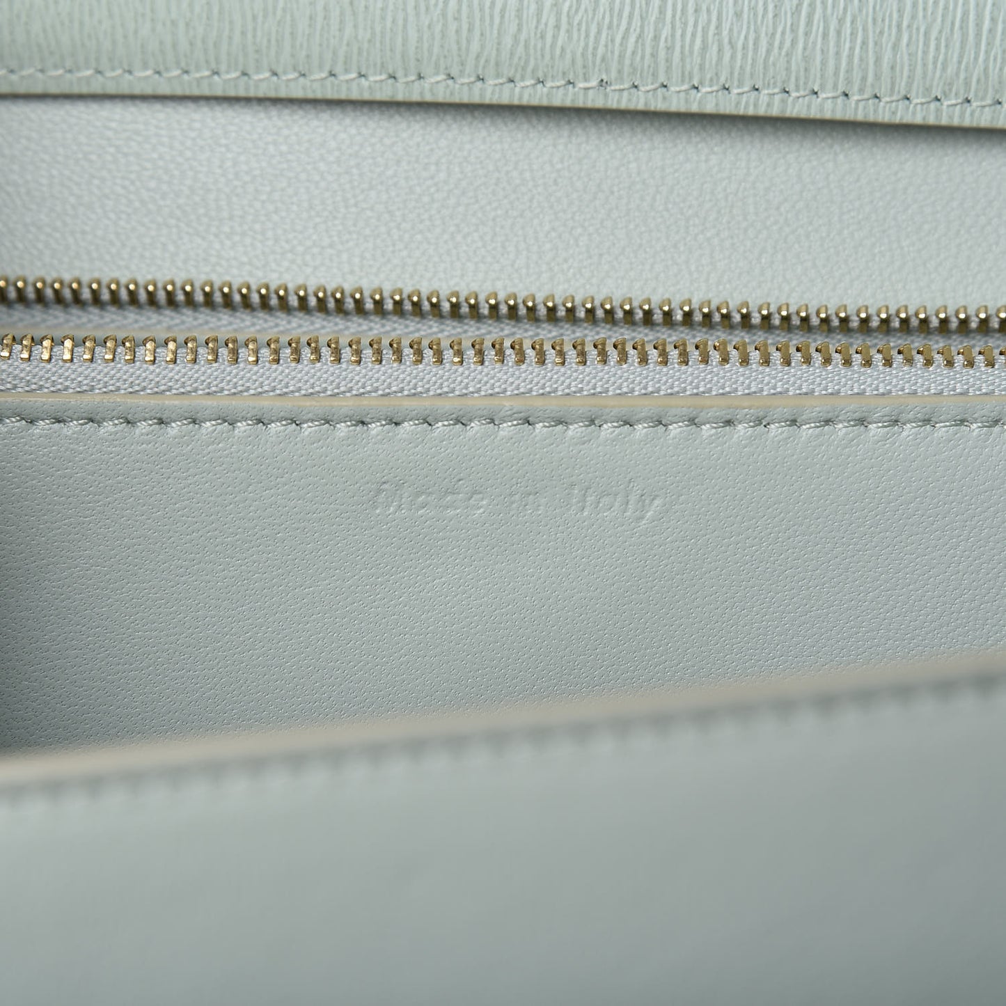 Liege Calfskin Medium Classic Box Flap Bag Pastel Green