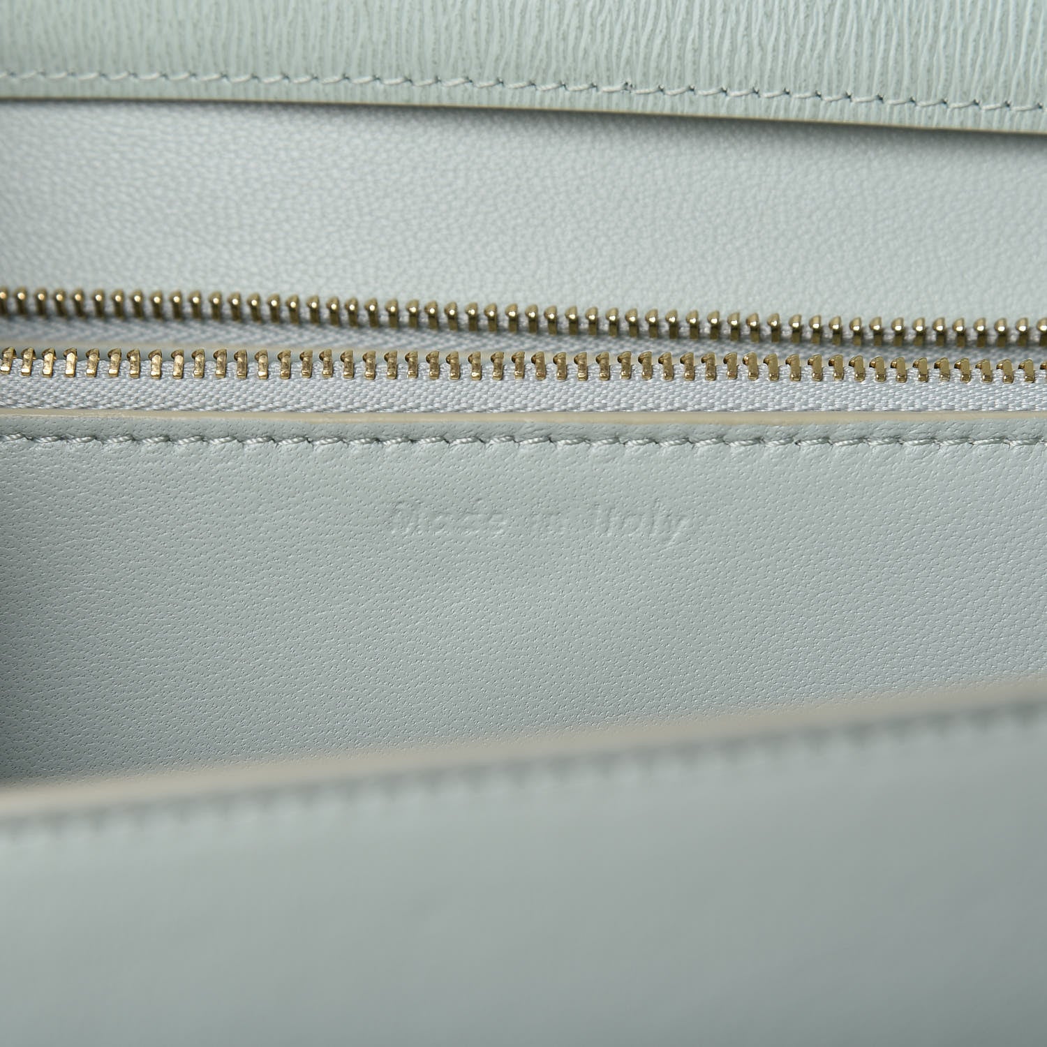 Celine Liege Calfskin Medium Classic Box Flap Bag Pastel Green 7 of 9