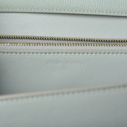Celine Liege Calfskin Medium Classic Box Flap Bag Pastel Green 7 of 9