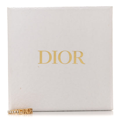 Christian Dior Metal Crystal DIO(R)EVOLUTION Ring M Gold 6 of 6