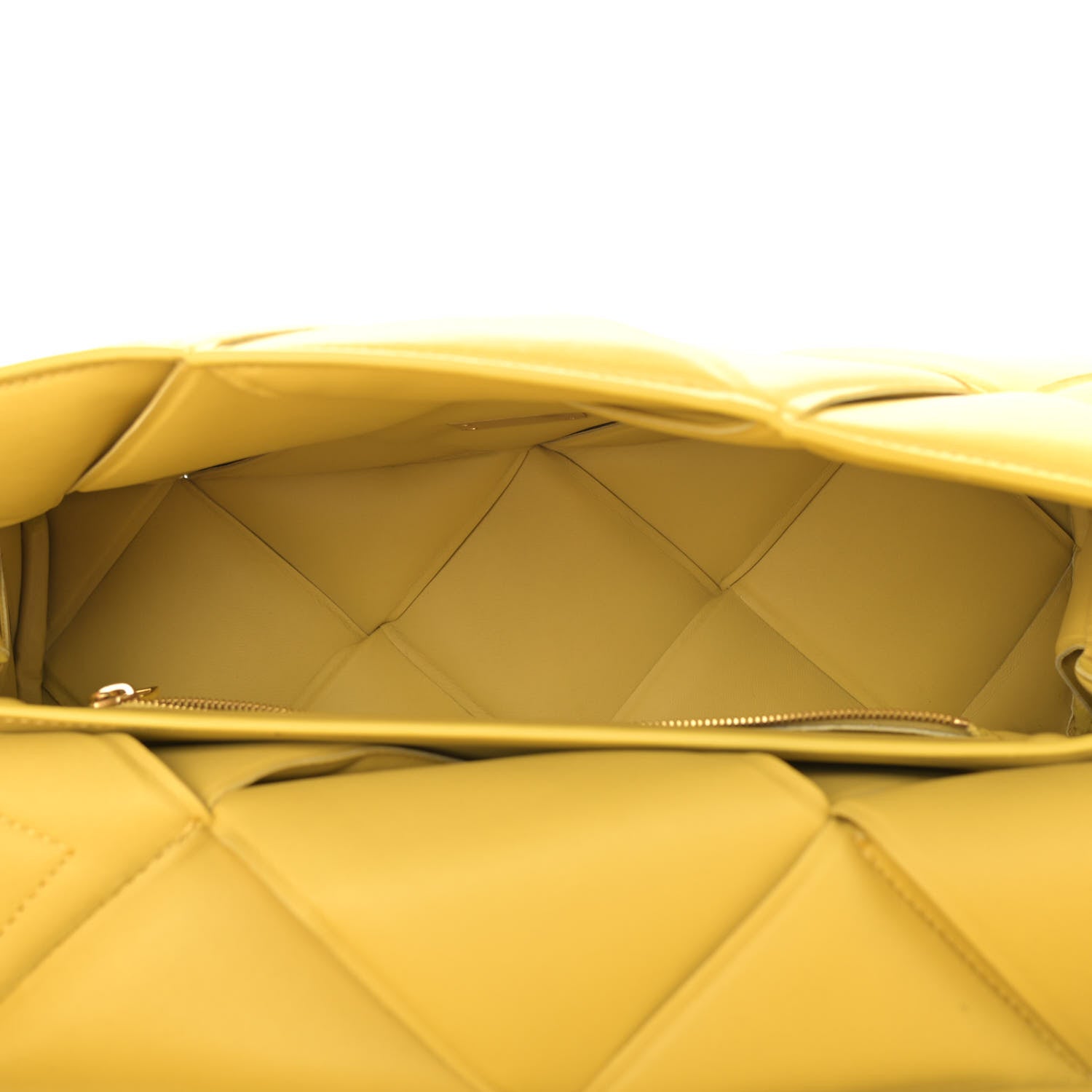 Bottega Veneta Nappa Intreccio Padded Top Handle Shoulder Bag Corn 5 of 11