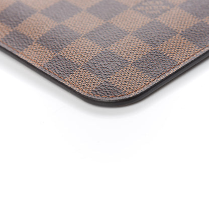 Louis Vuitton Damier Ebene Neverfull MM GM Pochette 6 of 9