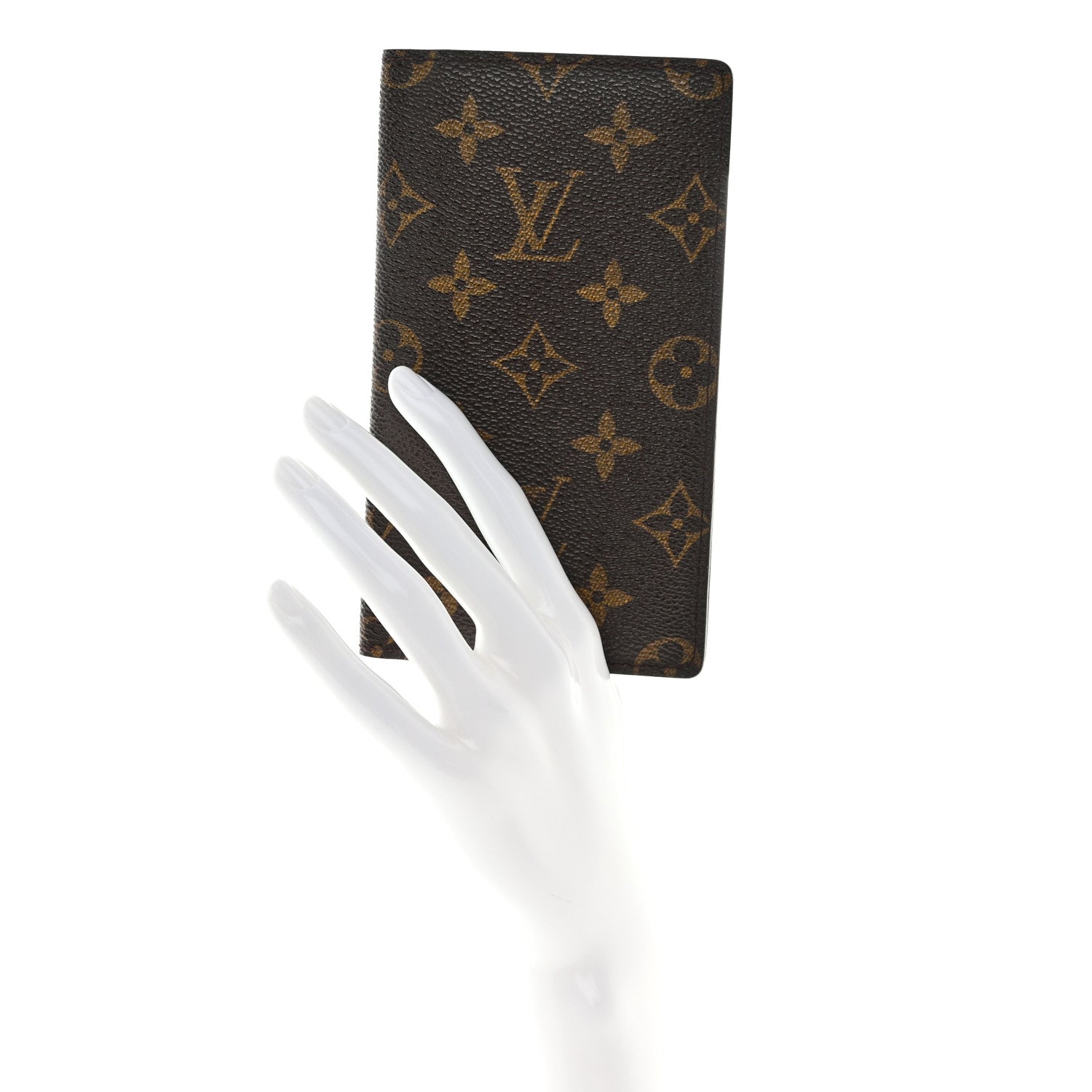 Louis Vuitton Monogram Checkbook Holder Case Wallet 2 of 10