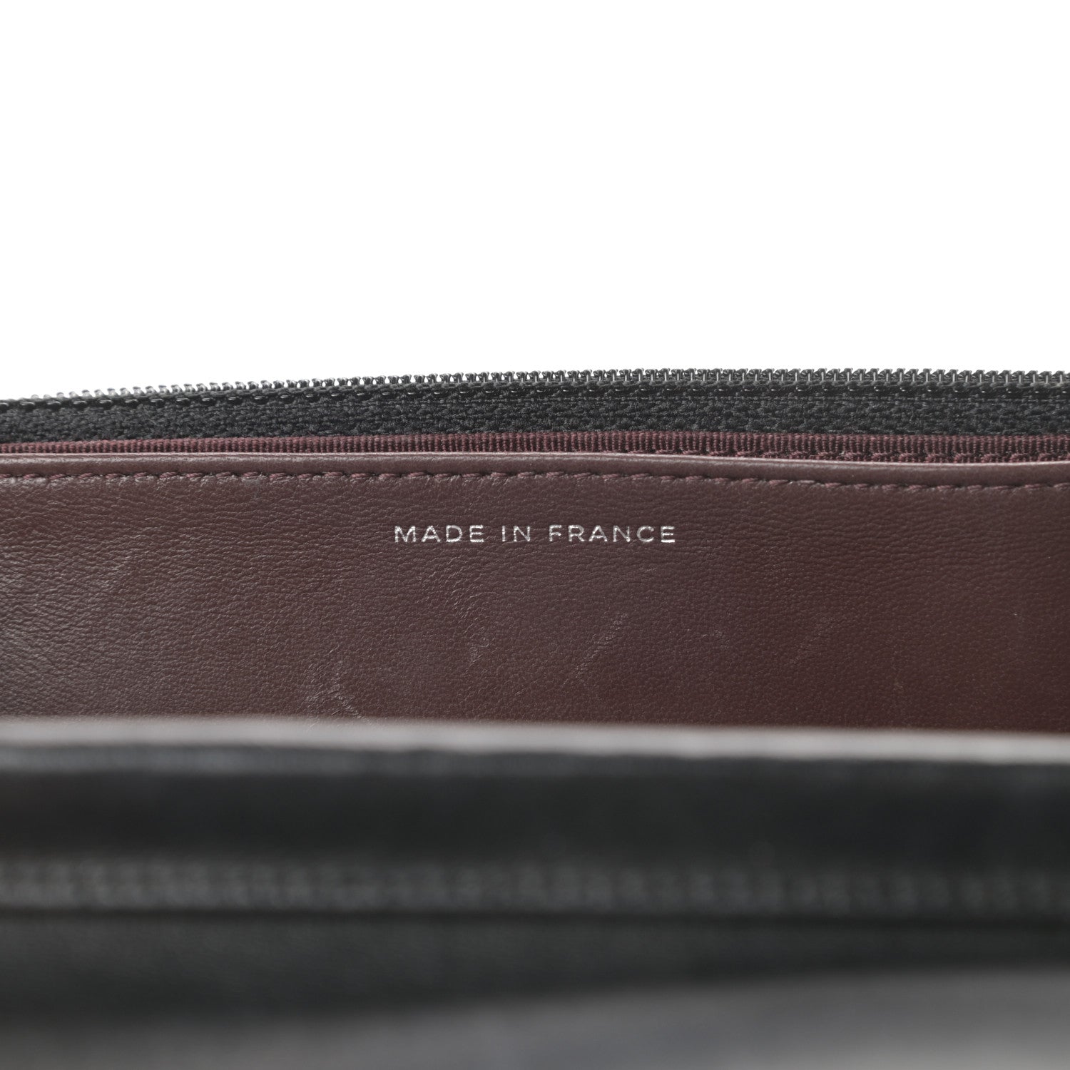 Chanel Lambskin Quilted Wallet On Chain WOC Black 7 of 17
