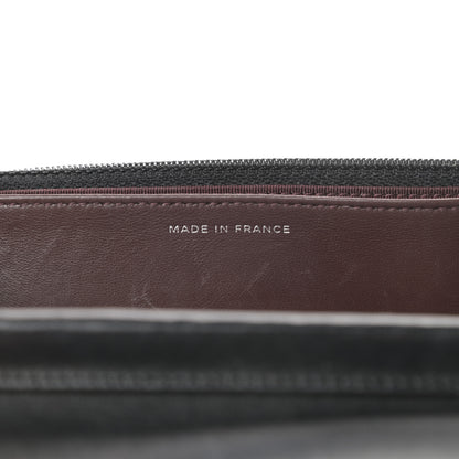 Chanel Lambskin Quilted Wallet On Chain WOC Black 7 of 17
