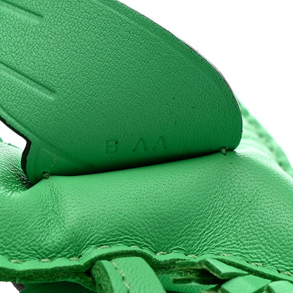 Hermes Milo Lambskin Grigri Rodeo Pegase Horse Bag Charm PM Vert Comics 4 of 5