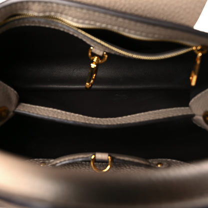 Louis Vuitton Taurillon Capucines BB Galet 5 of 8