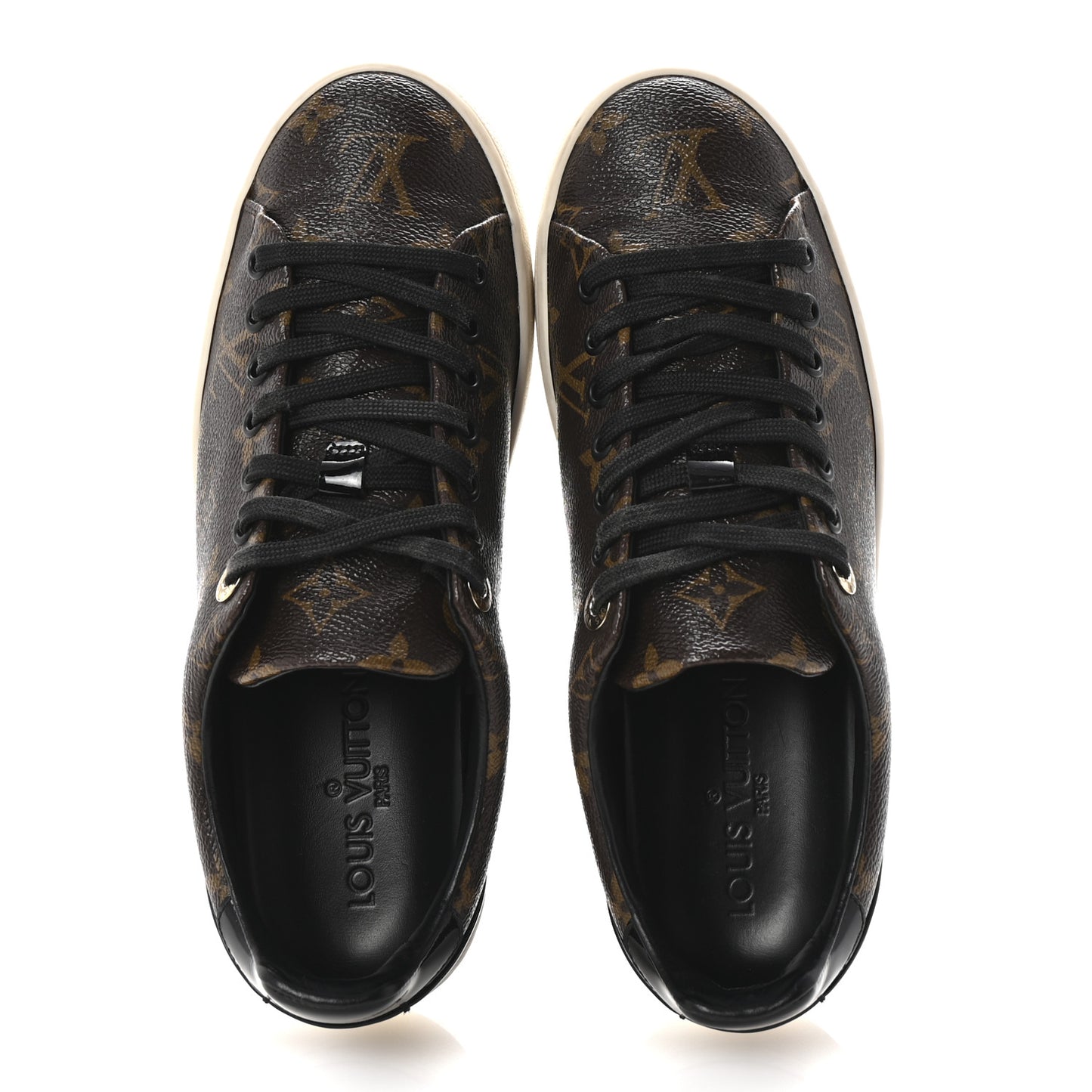 Patent Monogram Frontrow Sneakers 36.5