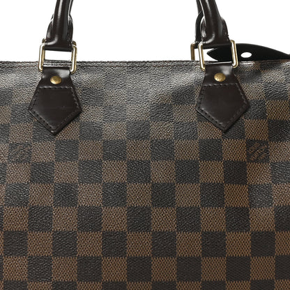 Louis Vuitton Damier Ebene Speedy 30 8 of 10