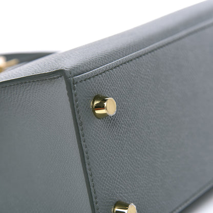 Hermes Epsom Kelly Sellier 25 Vert Amande 19 of 39