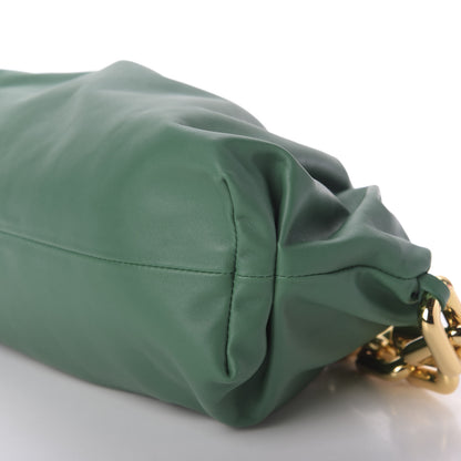 Bottega Veneta Calfskin The Pouch Chain Racing Green 7 of 9