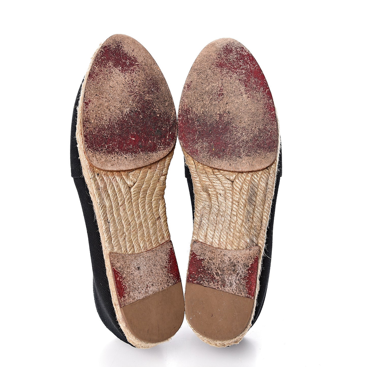Olana Canvas Galia Flat Espadrilles 37 Black