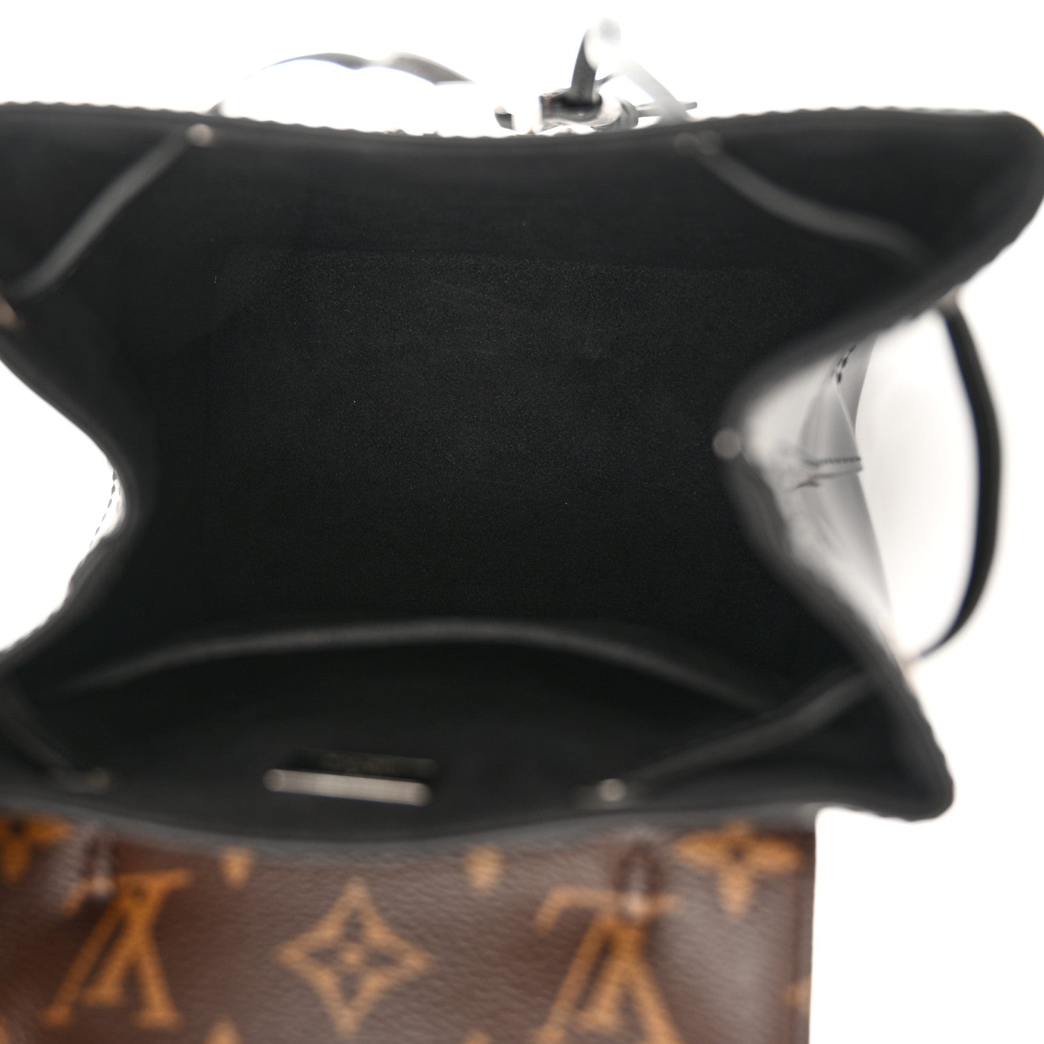 Louis Vuitton Patent Monogram Hot Springs Backpack Black 5 of 9