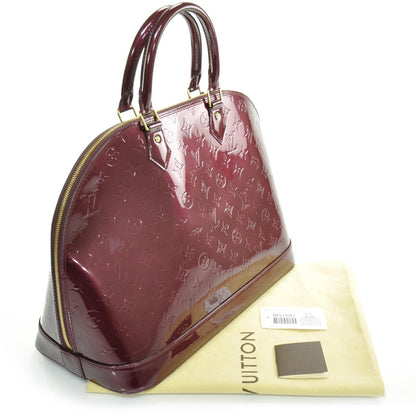 Louis Vuitton Vernis Alma MM Rouge Fauviste 3 of 8
