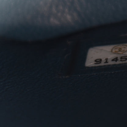 Chanel Caviar Quilted Medallion Tote Turquoise 9 of 10