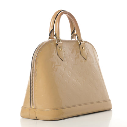 Louis Vuitton Vernis Alma PM Dune 3 of 20