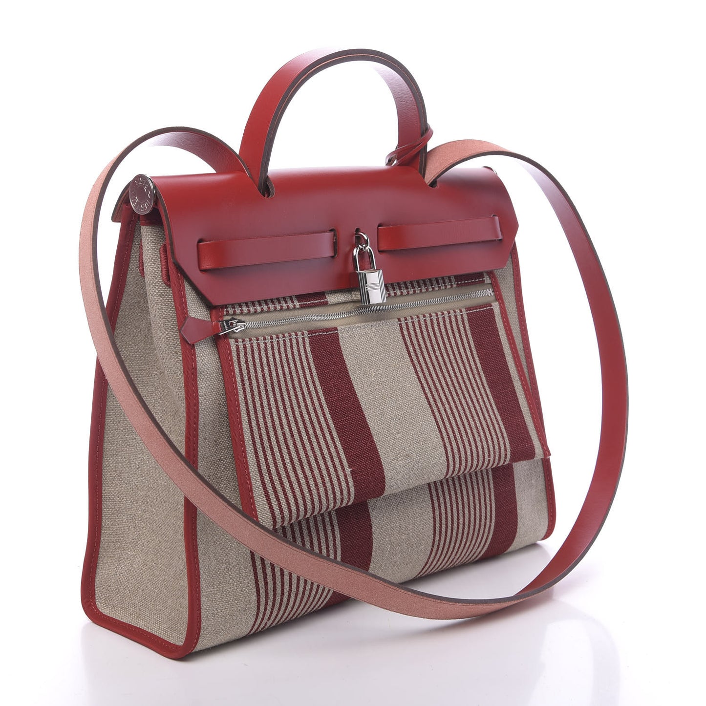 Vache Hunter Toile H Vibration Herbag Zip 31 PM Bordeaux Ficelle Rouge Piment