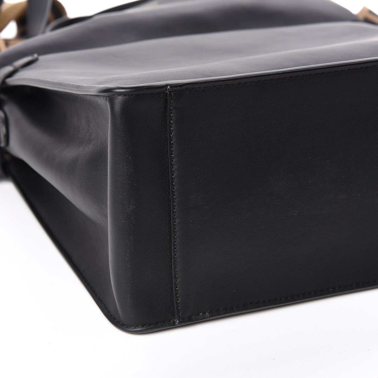 Vitello Grace Matte Large Flip Tote Black