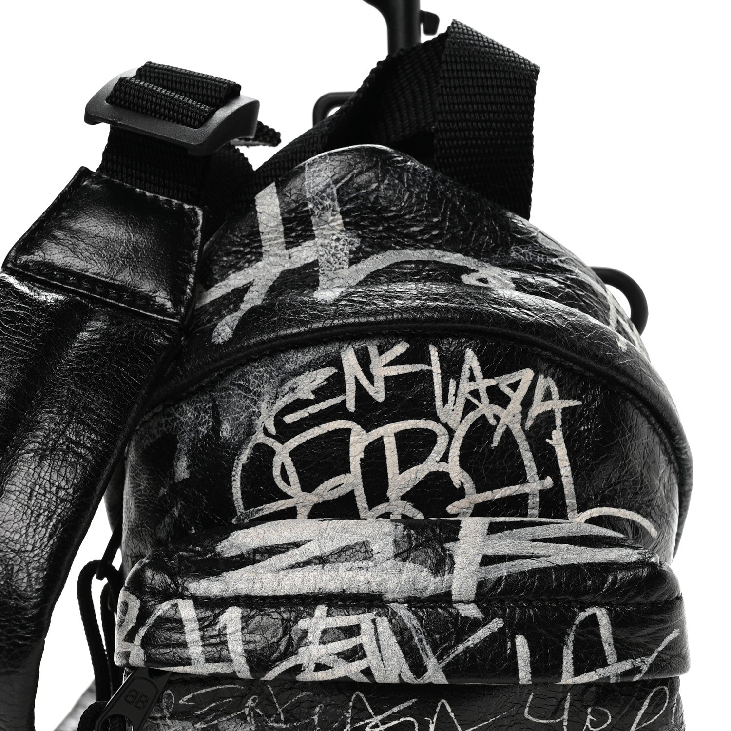 Balenciaga Agneau Arena Graffiti All Over Mini Explorer Crossbody