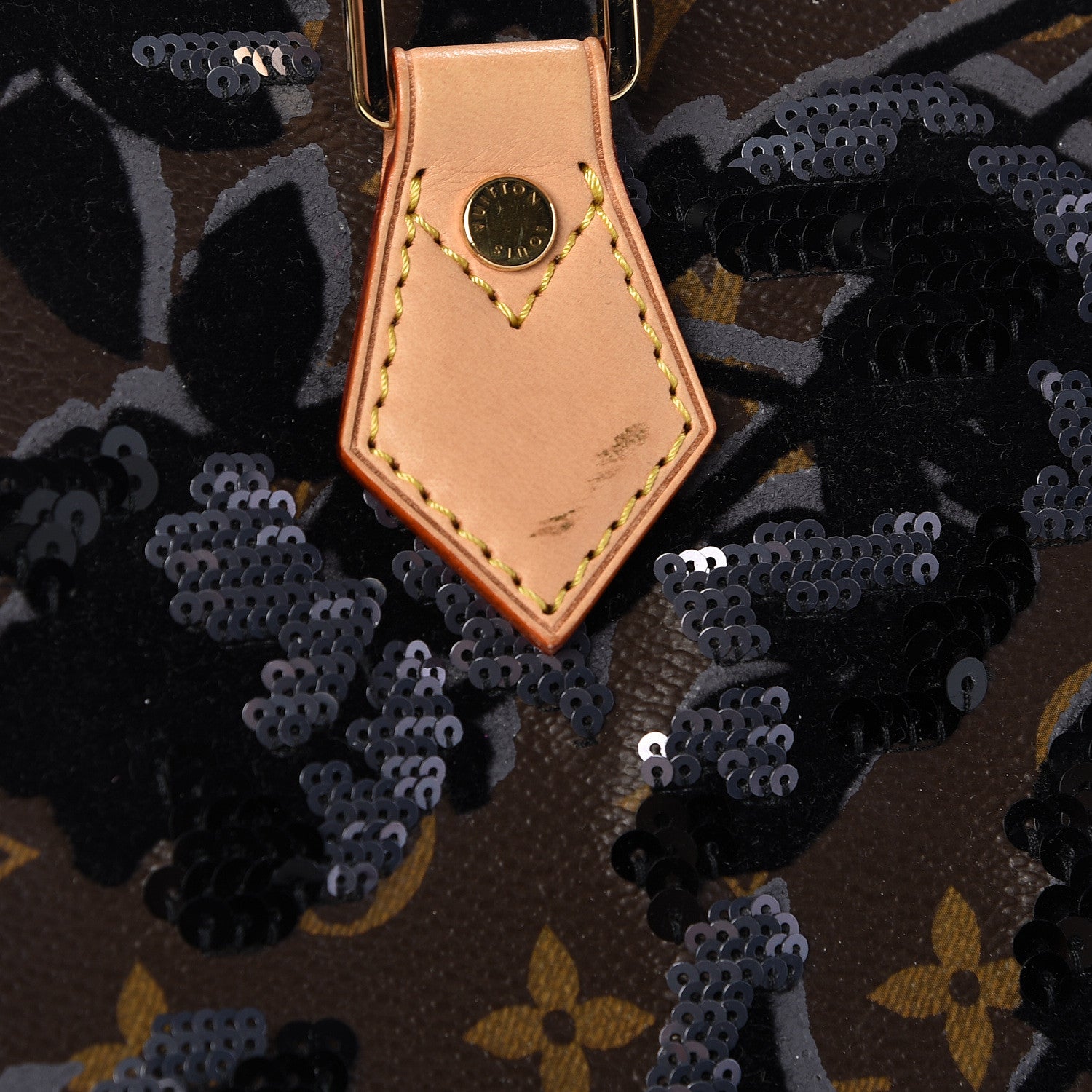 Louis Vuitton Monogram Fleur De Jais Sequins Speedy 30 11 of 11