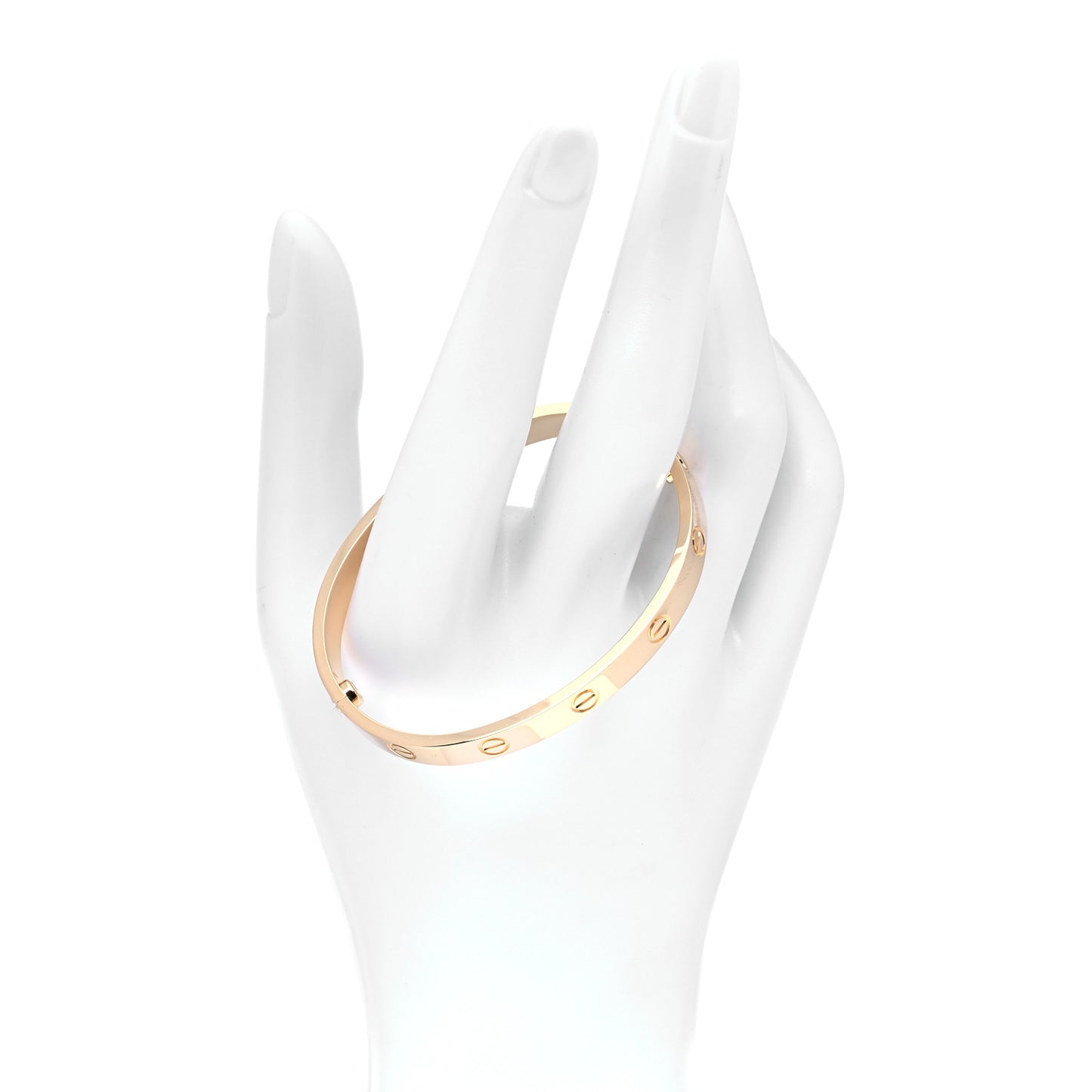 18K Yellow Gold LOVE Bracelet 17