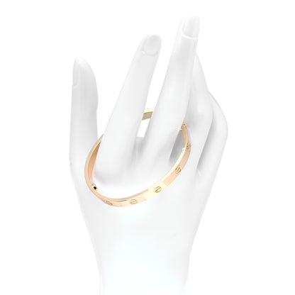Cartier 18K Yellow Gold LOVE Bracelet 17 2 of 7