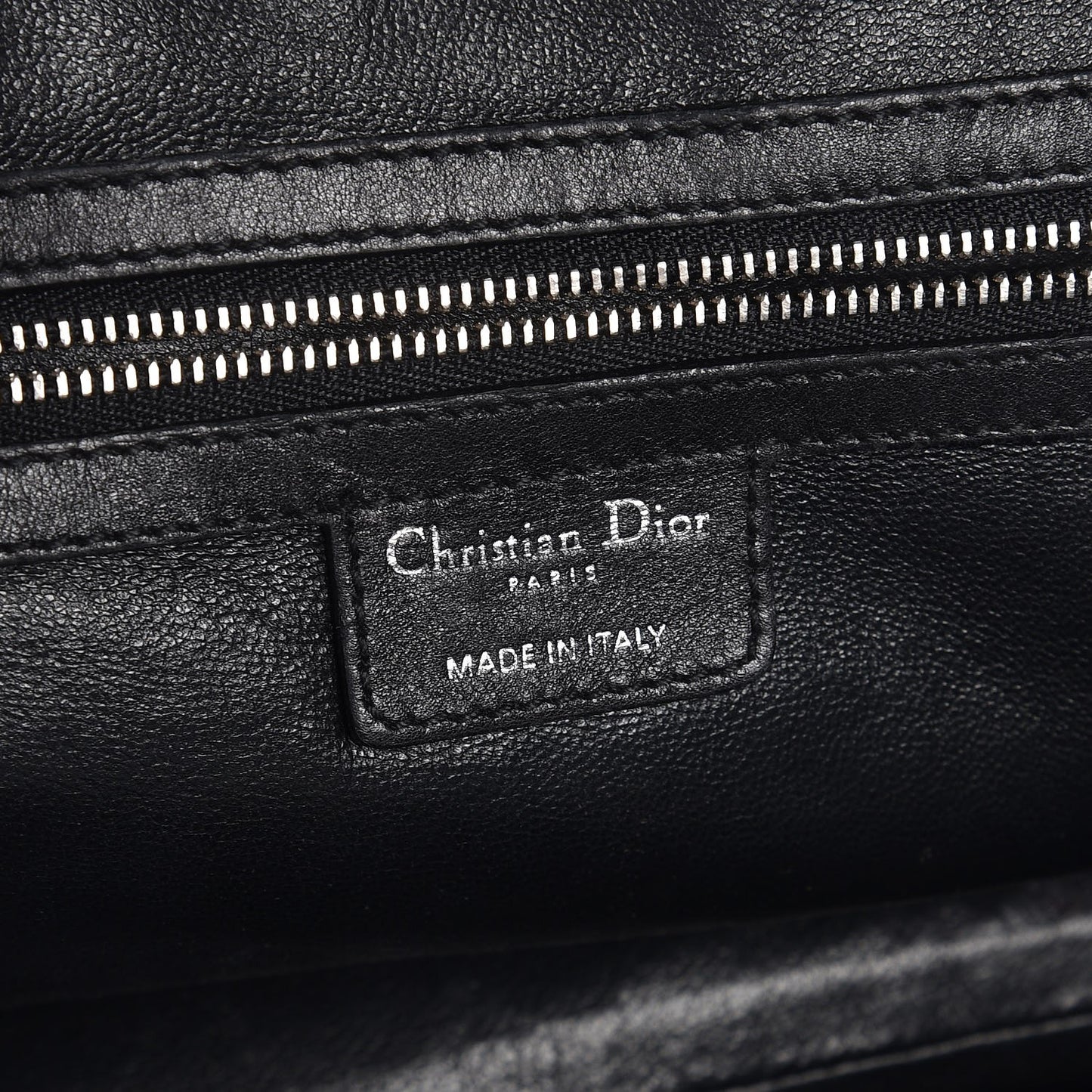 Calfskin My Dior Satchel Black