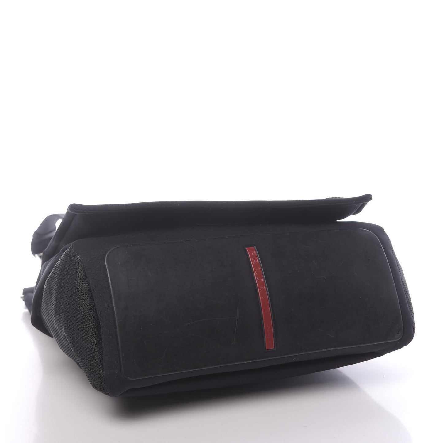 Neoprene Sling Messenger Bag Black