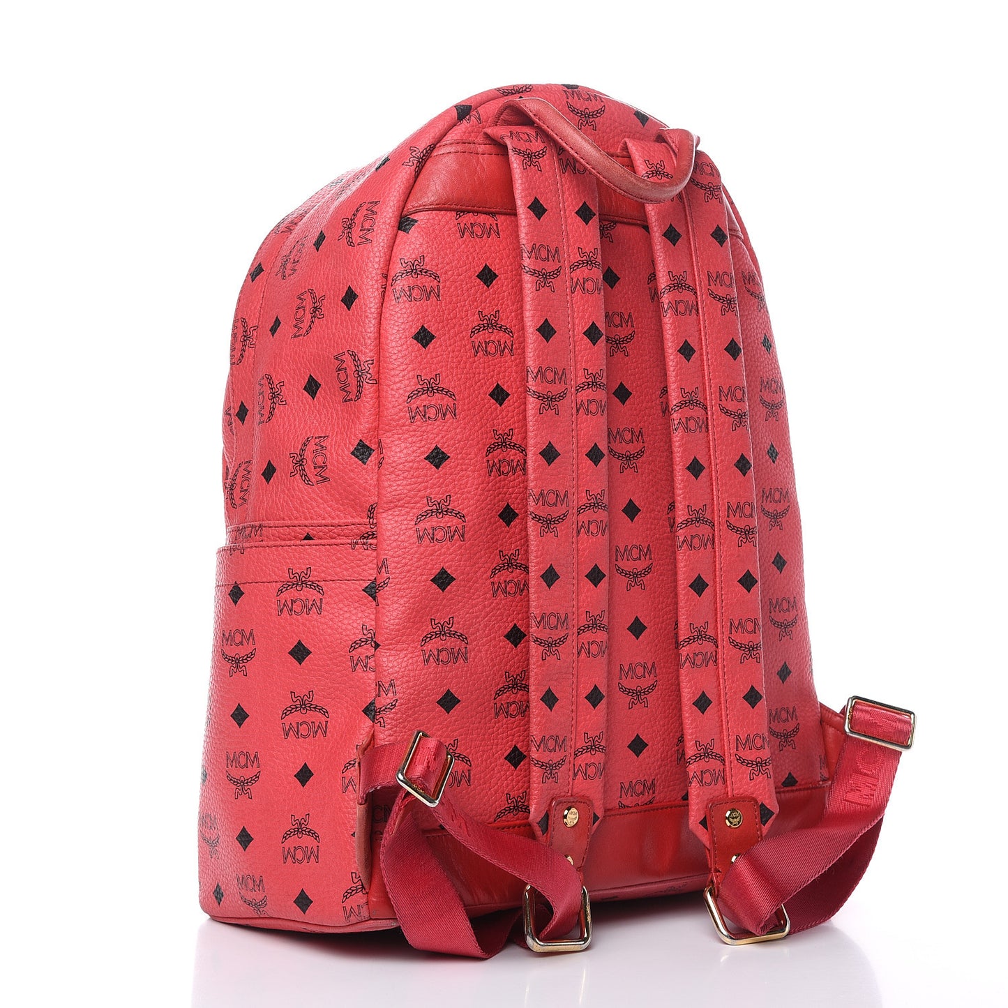 Visetos Medium Sprinkle Stud Stark Backpack Corail
