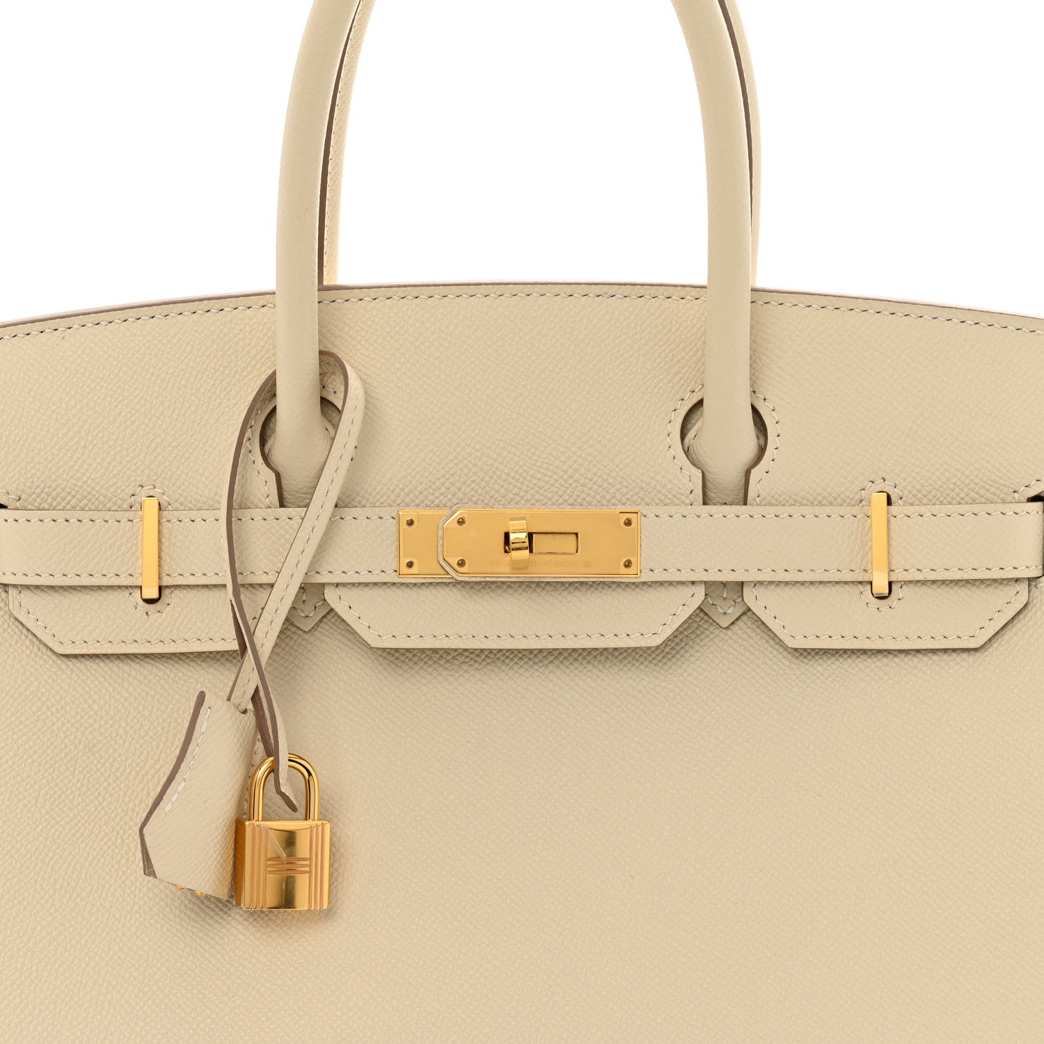 Hermes Epsom Birkin 30 Craie 8 of 12