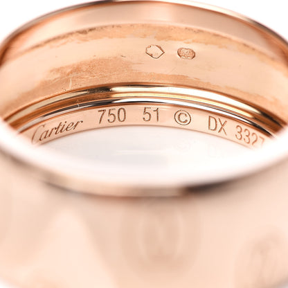 Cartier 18K Pink Gold 8mm Happy Birthday Band Ring 51 5.75 4 of 4