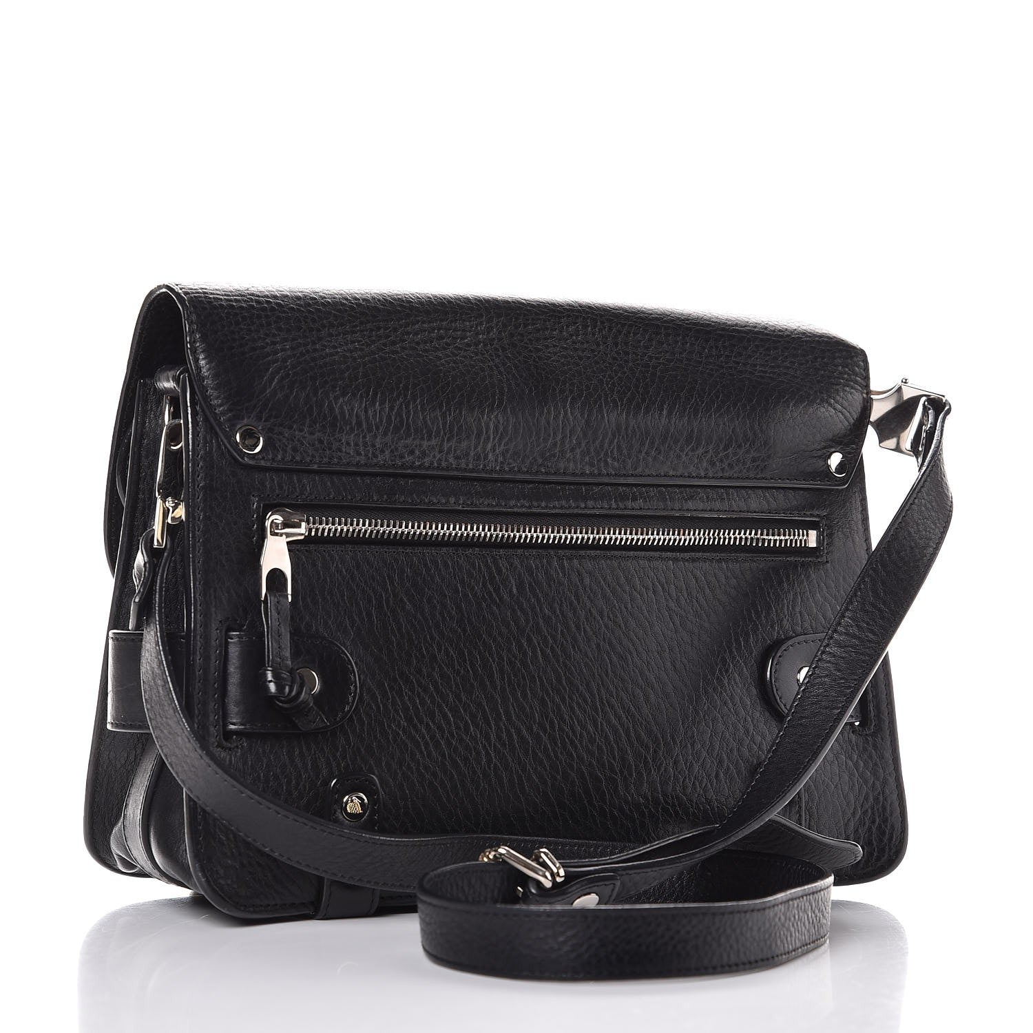 Proenza Schouler Calfskin PS11 Classic Shoulder Bag Black 3 of 10