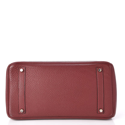 Hermes Togo Birkin 35 Rouge H 6 of 35