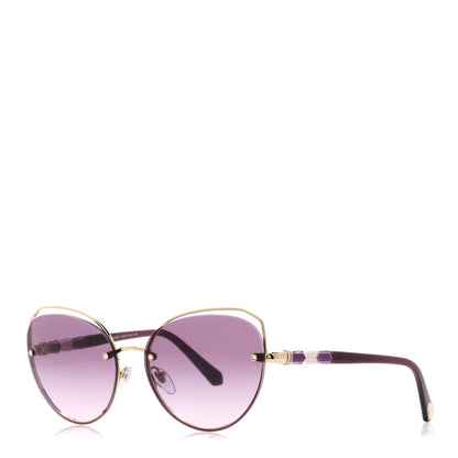 Bulgari Metal Enamel 6136-B Sunglasses Purple 1 of 5