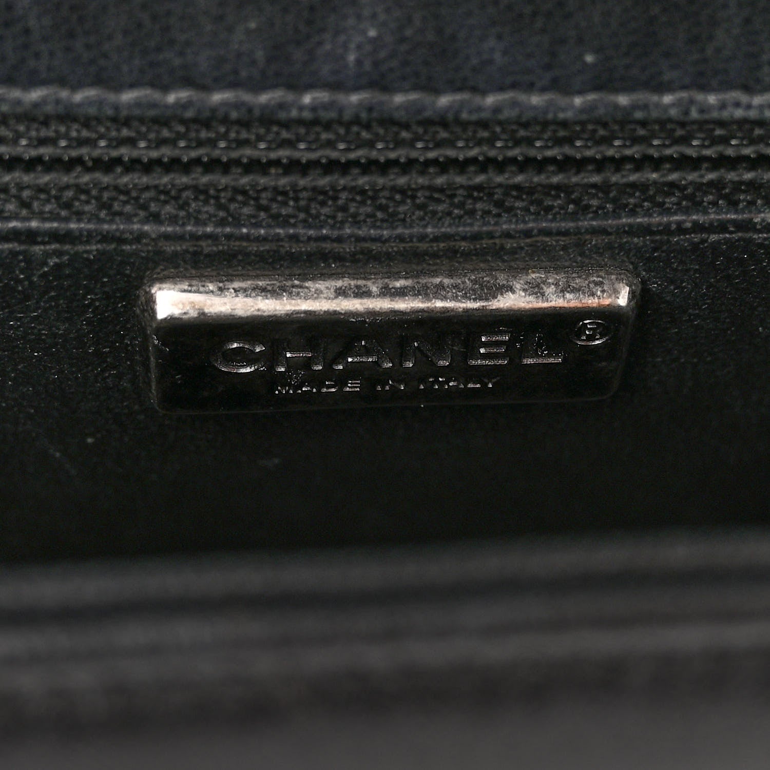Chanel Lambskin Small CC Chain Flap Black 6 of 11