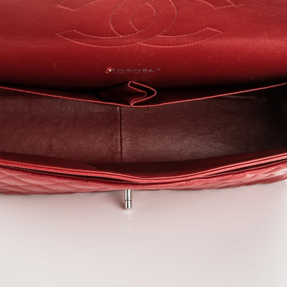 Chanel Caviar Quilted Maxi Double Flap Red 5 of 9
